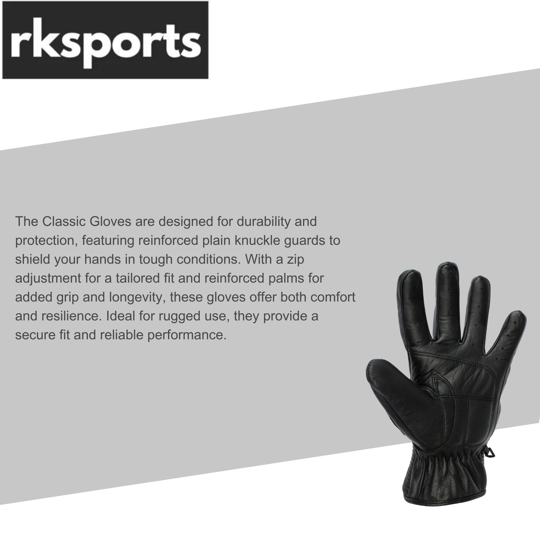 Summer Leather style 1019 Perforated Motorcycle Motorbike Gloves