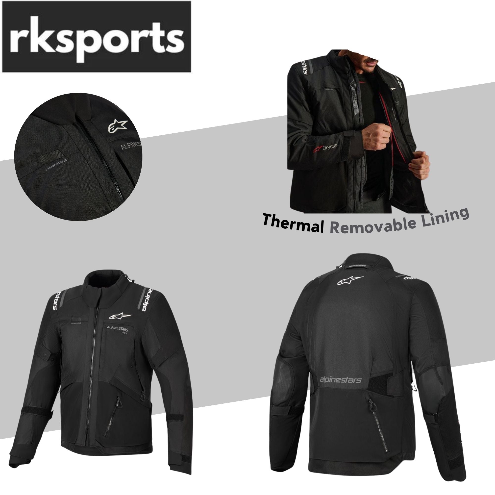Alpinstars Andes V4 Drystar® Motorcycle Motorbike Jacket