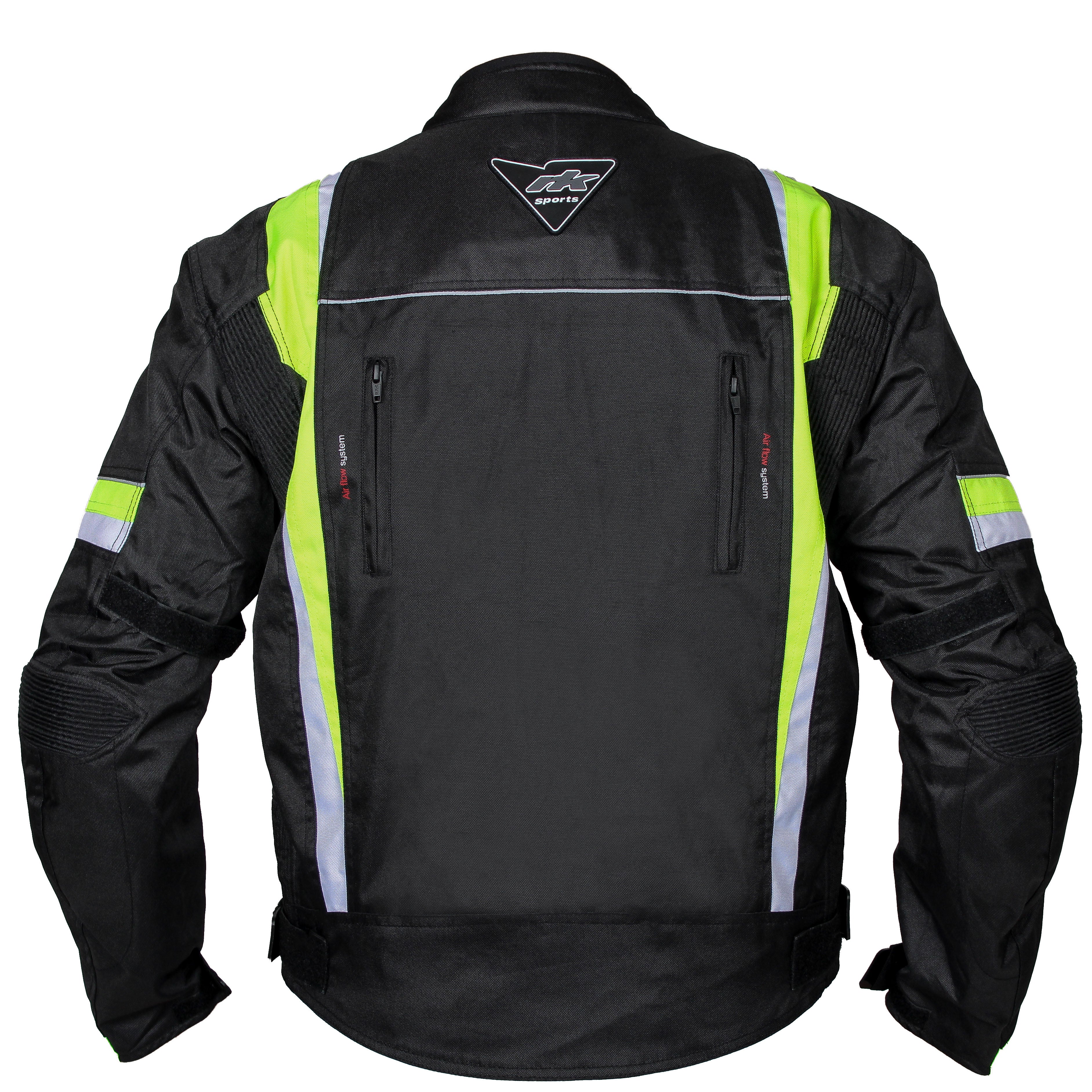 RKSports 1509 MENS Waterproof Textile Motorbike Motorcycle Armoured Jacket