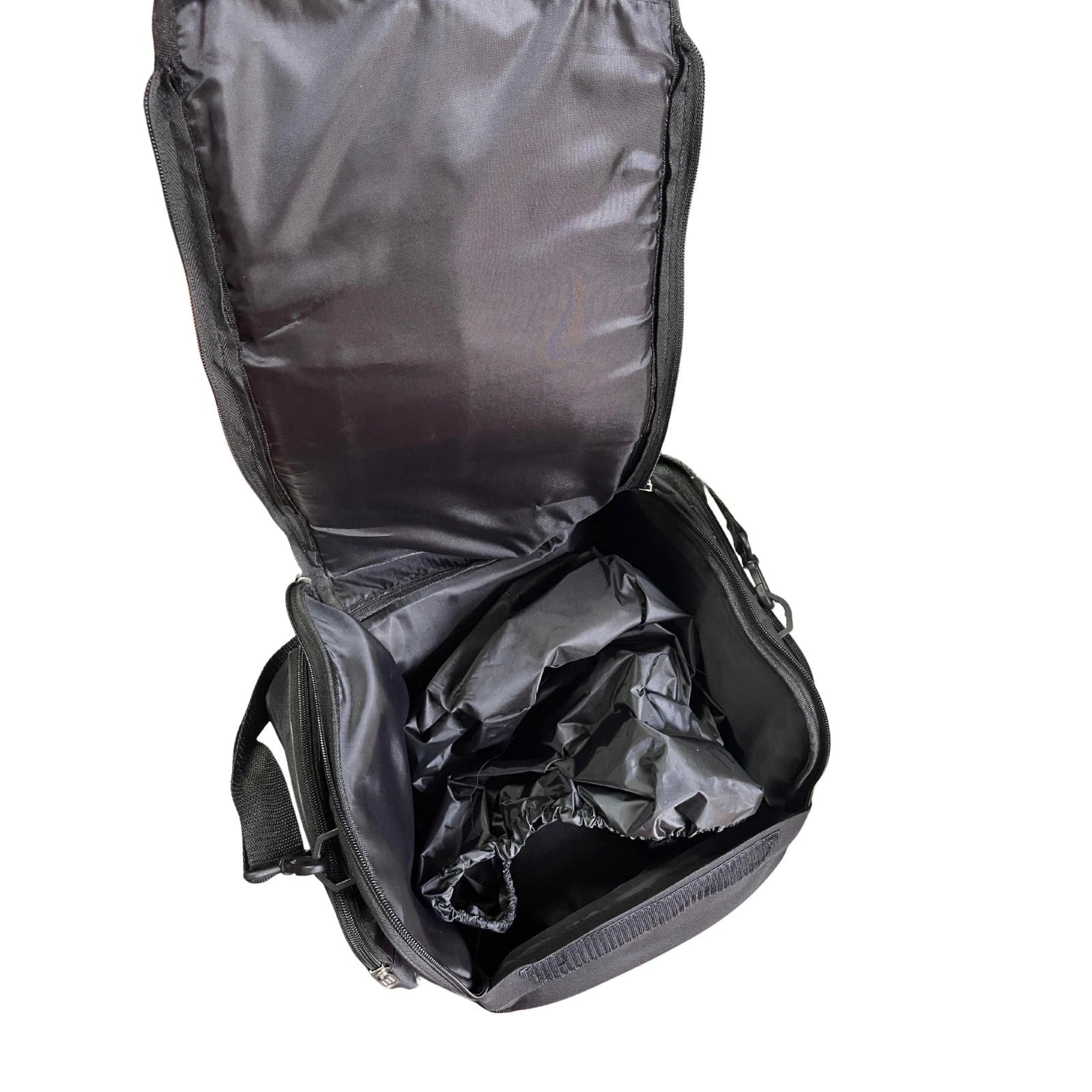 RK Sports Textile Motorcycle Tail Bag – Expandable Storage, Durable Design