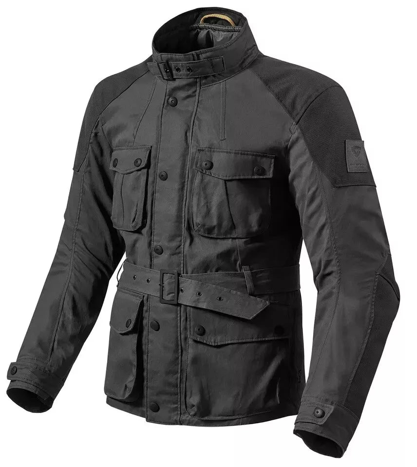 Motorcycle Jacket Revit Model in Melville Brown Waxed Cotton 2xl