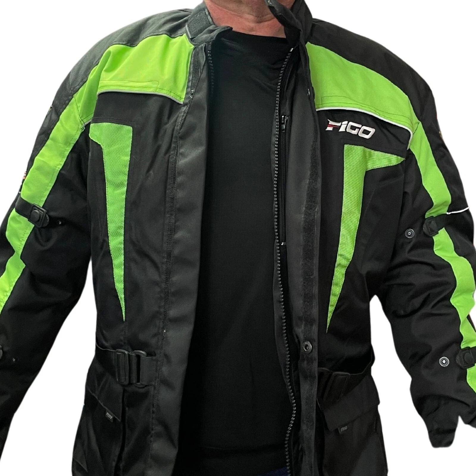 Figo 4141 Motorcycle Motorbike protective textile Jacket