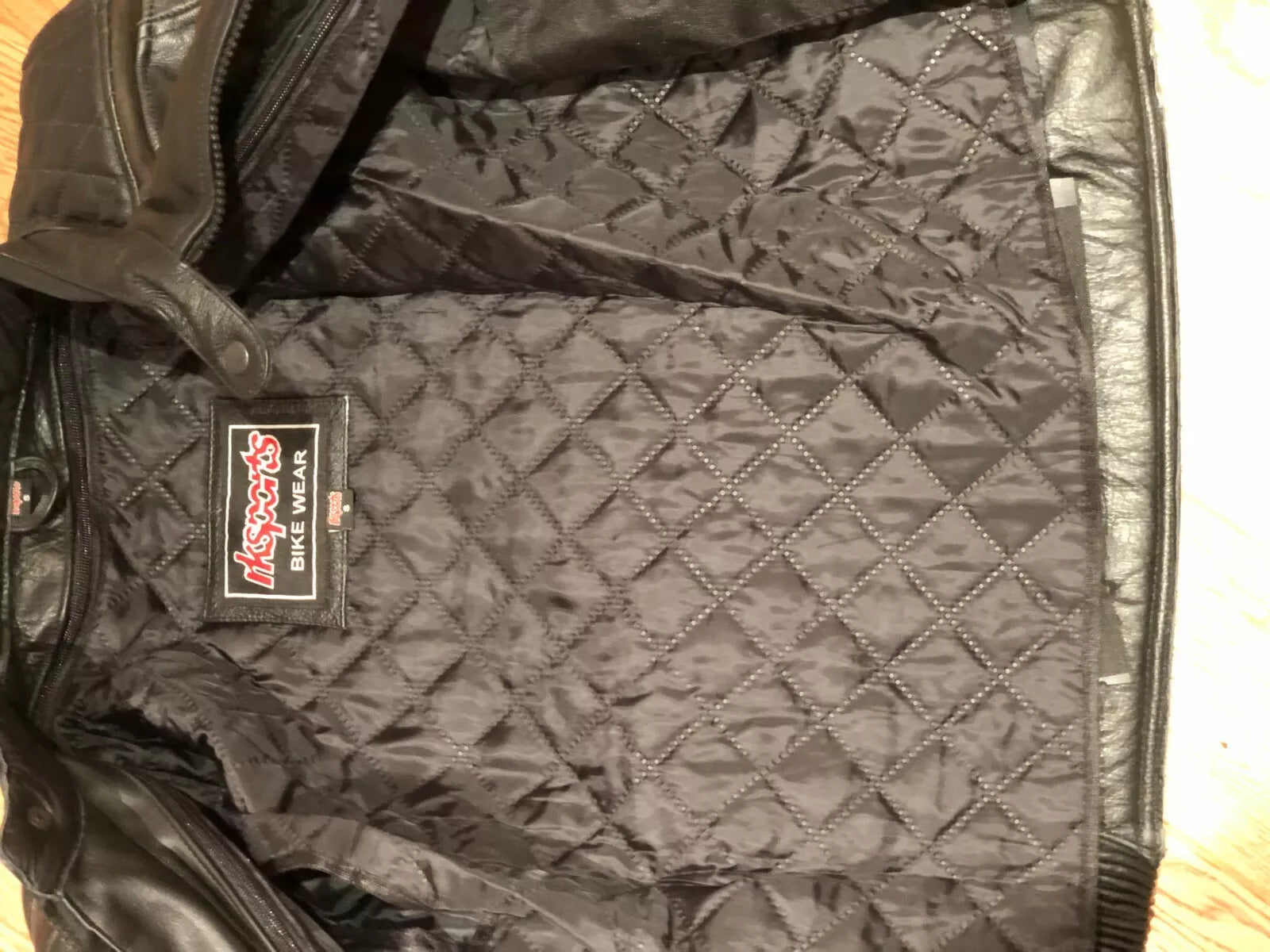 RKS mens leather jacket 2050 black colour