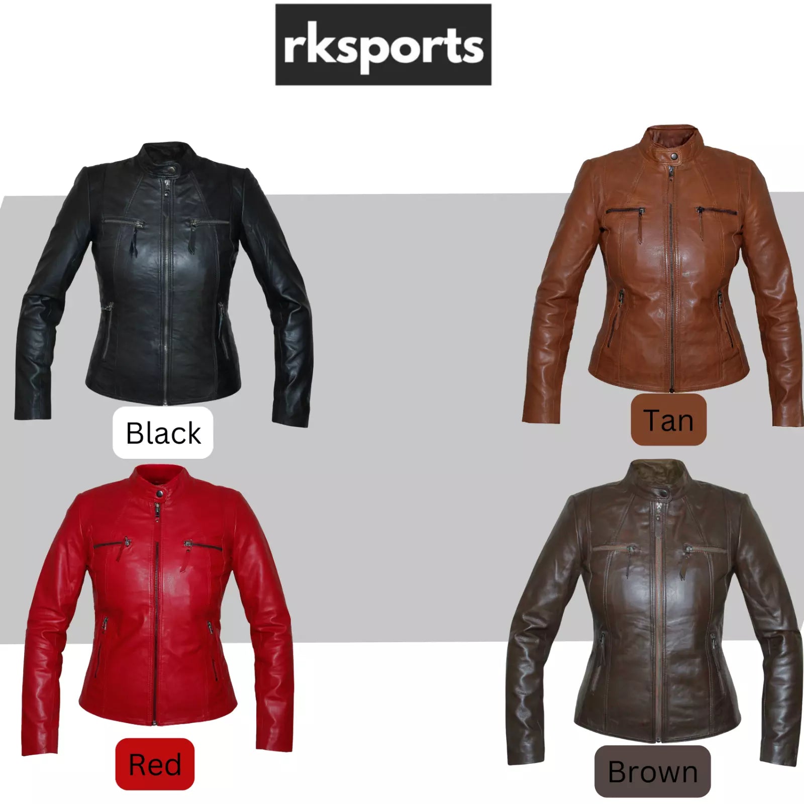 Ladies Fashion Style P645 soft Real high quality leather jacket