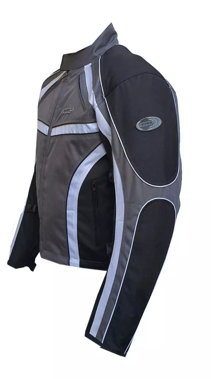 RKSports 5060 MENS WATERPROOF TEXTILE MOTORBIKE MOTORCYCLE JACKET CE ARMOUR