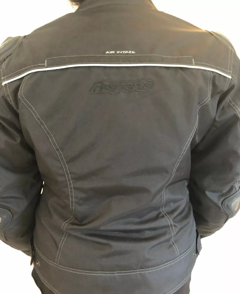 RKSports 5073 LADIES TEXTILE WATERPROOF MOTORBIKE MOTORCYCLE JACKET CE ARMOUR
