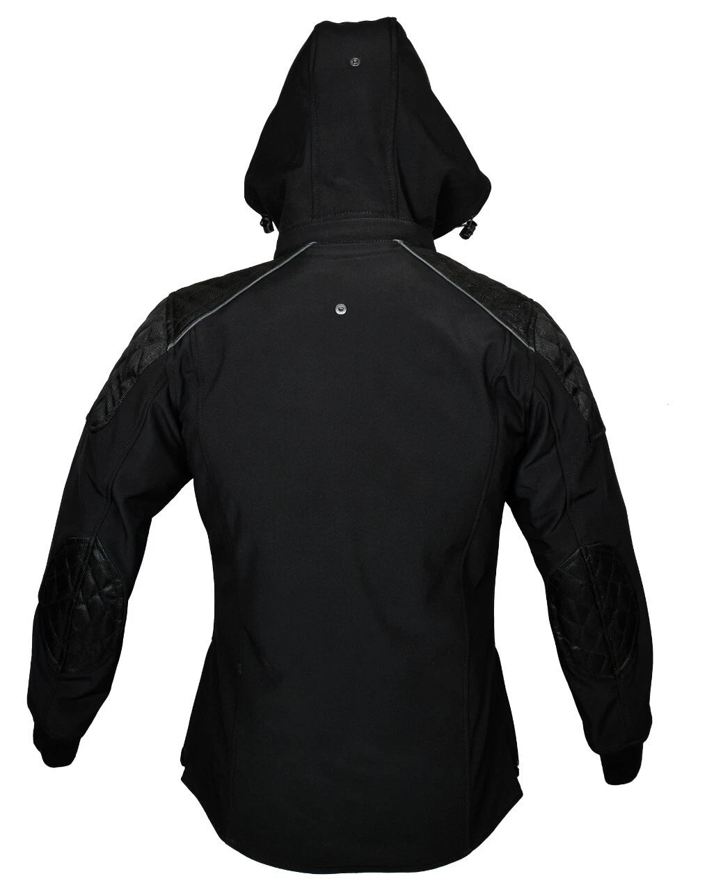 RKSports ladies Motorcycle  CE Armour Waterproof Soft Shell Hoodie Jacket