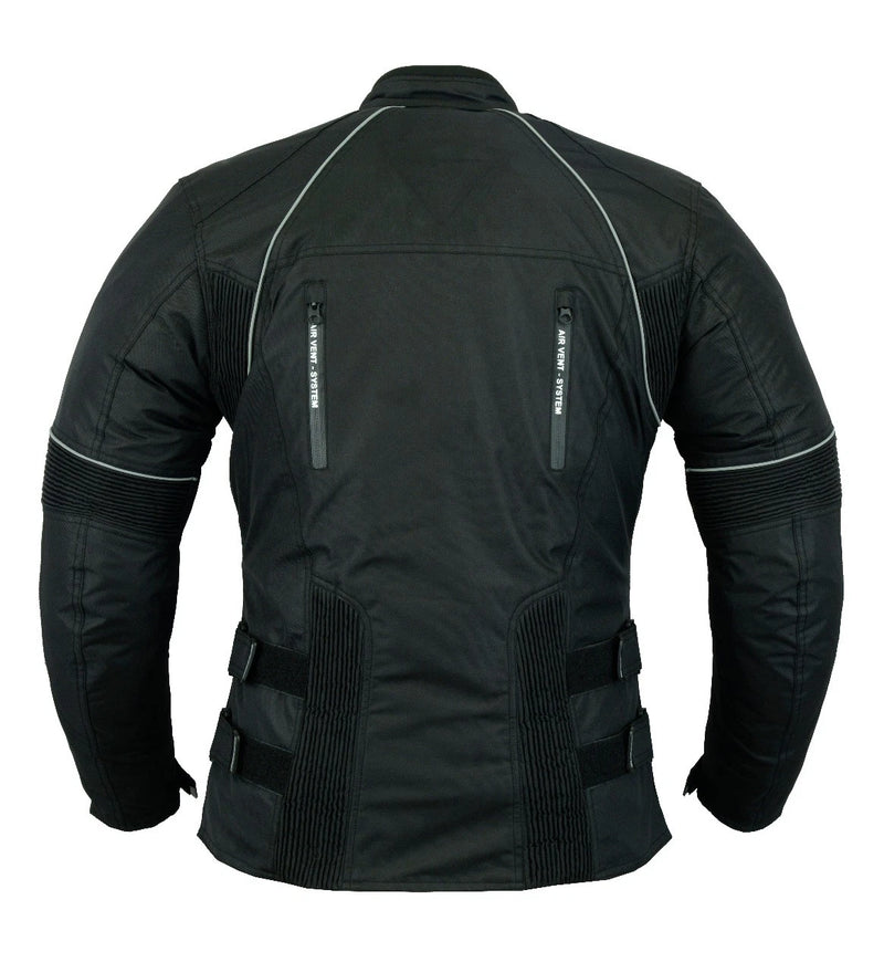 RKSports 1346 LADIES TEXTILE WATERPROOF MOTORBIKE MOTORCYCLE JACKET CE ARMOUR