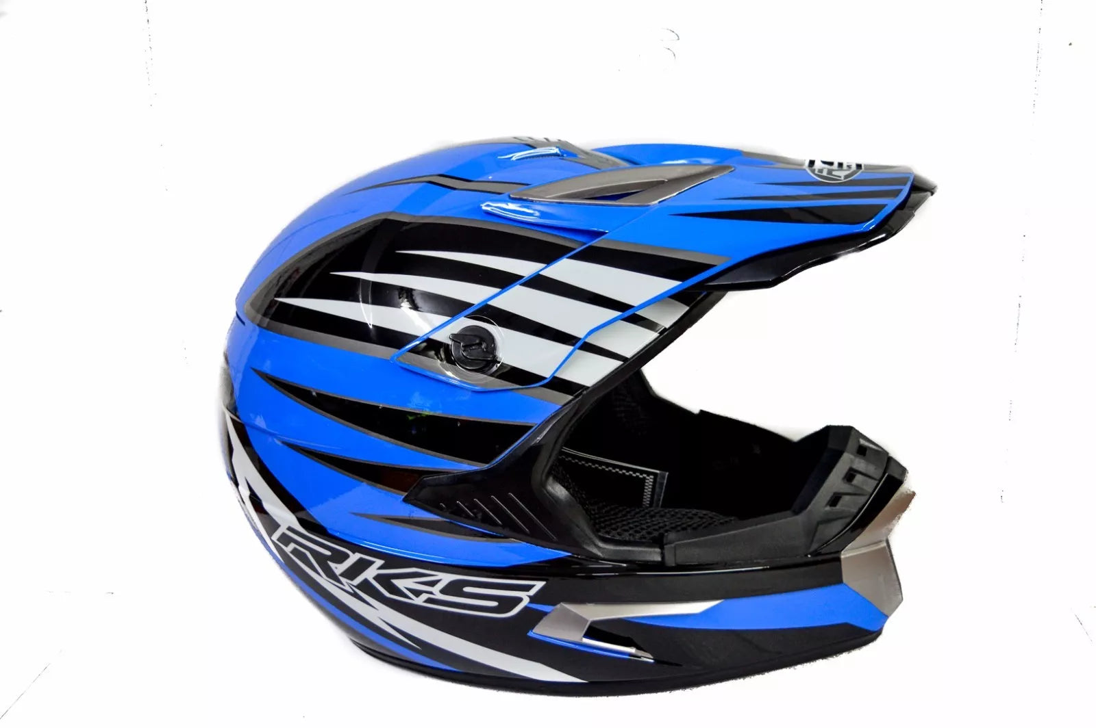 RKS Off Road Mens Motorcycle Motorbike Crash Helmets mx offroad
