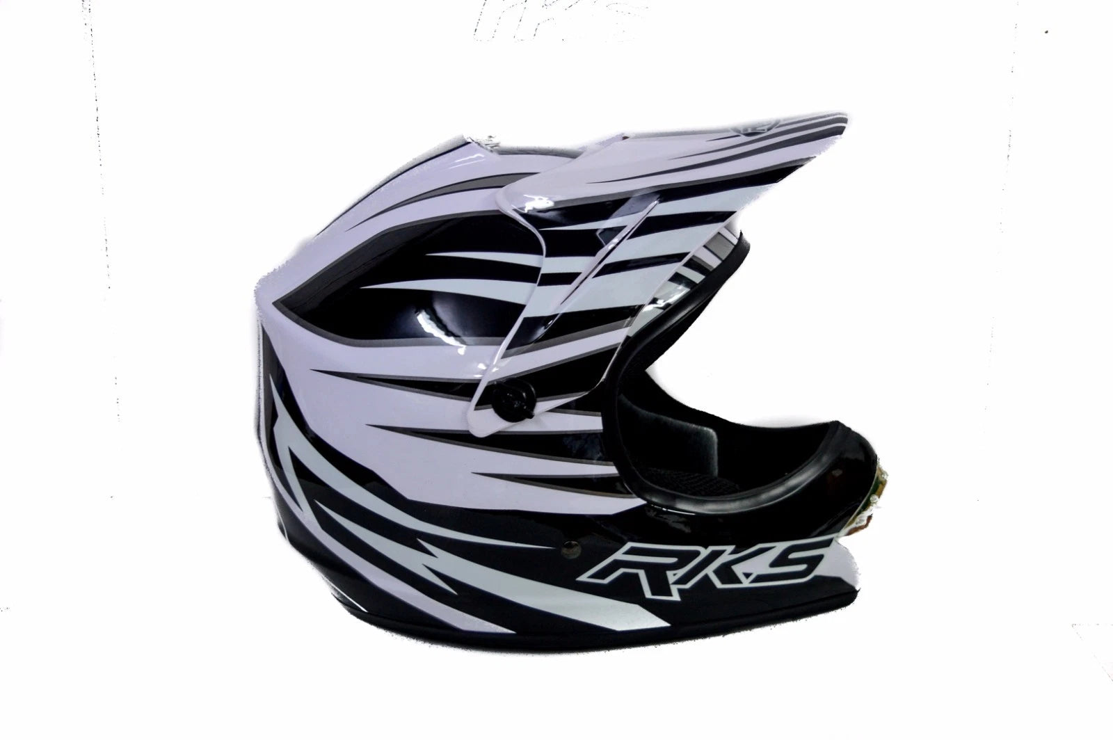 RKS Off Road Mens Motorcycle Motorbike Crash Helmets mx offroad