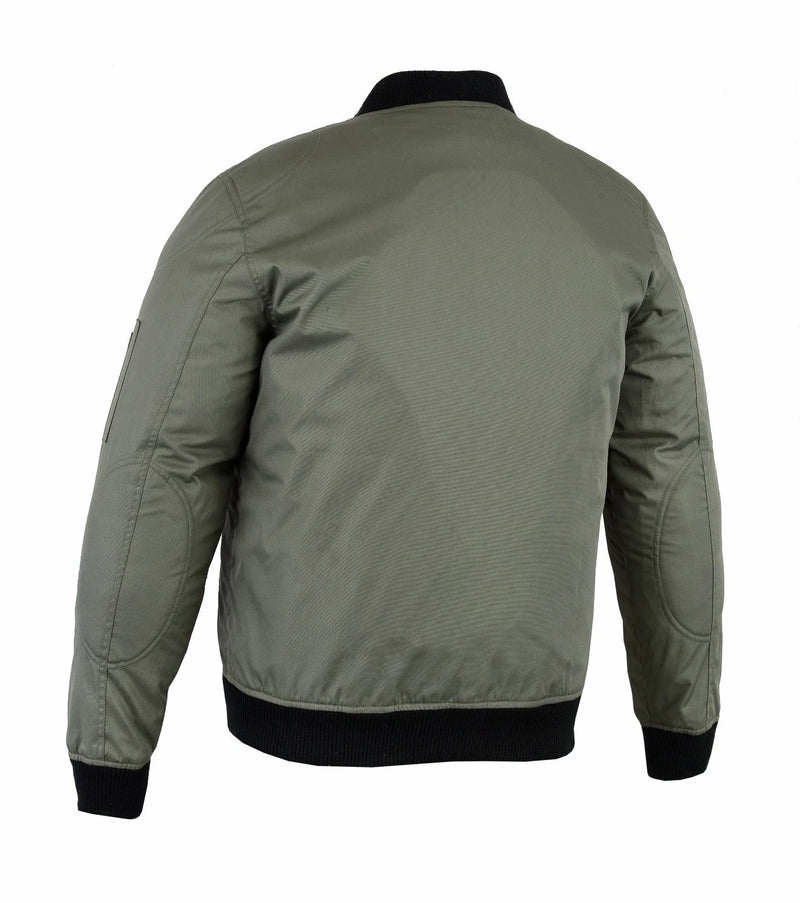 RKS Mens Motorcycle Motorbike Waterproof Jacket Bomber CE Armored Flight Scooter