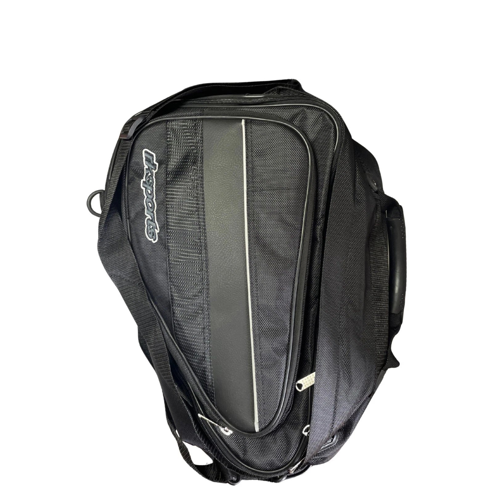 RKSports 48L Expandable Motorcycle Saddle Bags – Heavy-Duty Textile, Universal