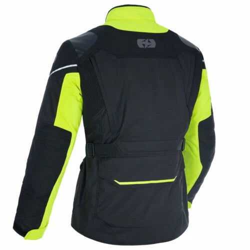 Oxford Montreal 4.0 Dry2Dry Waterproof Motorbike Motorcycle Jacket Black/Fluo