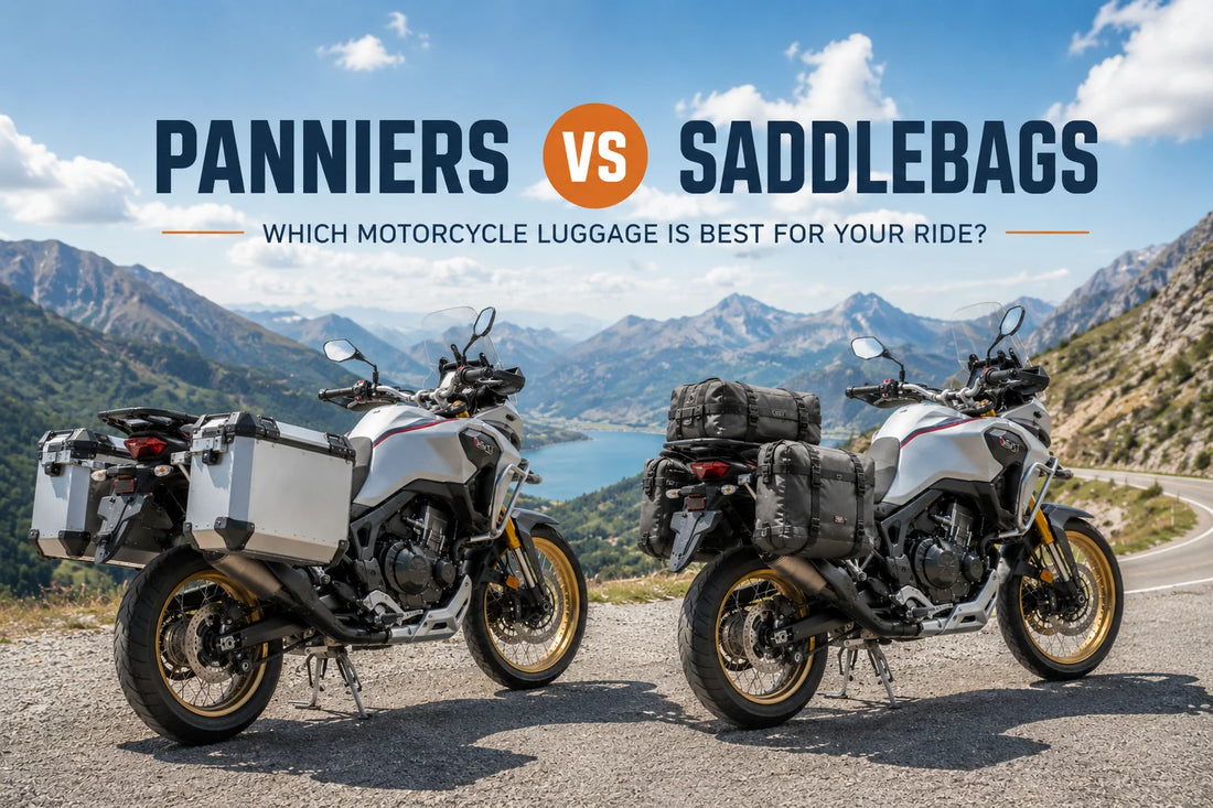 Motorcycle Panniers vs Saddlebags: Which Is Best? | PROTO