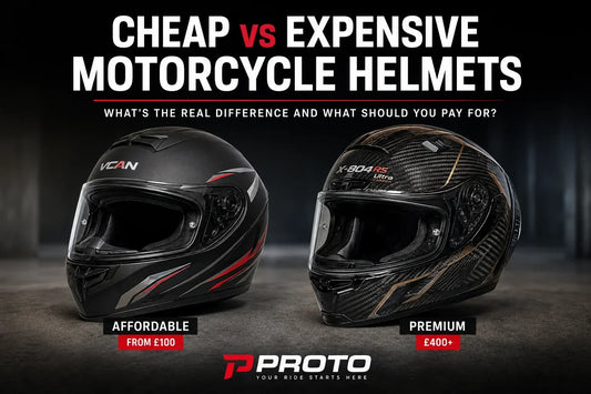 Cheap vs. Expensive Motorcycle Helmets