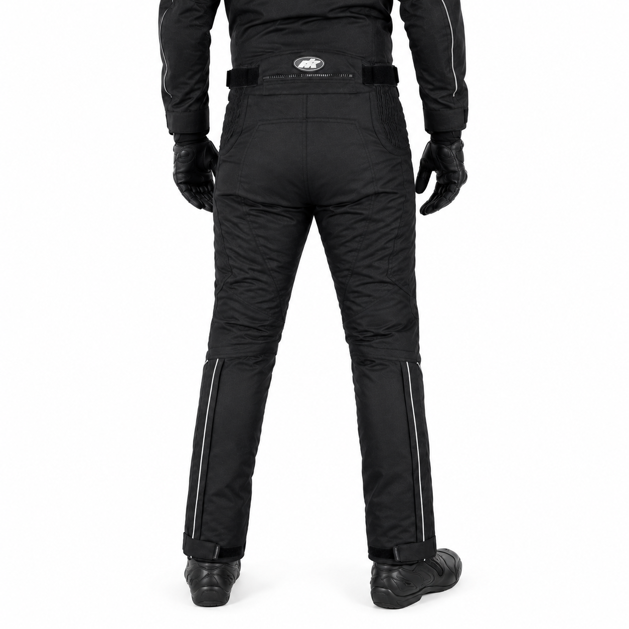 RKsports Airbourne Motorcycle motorbike Black Trouser with CE armour Cordura