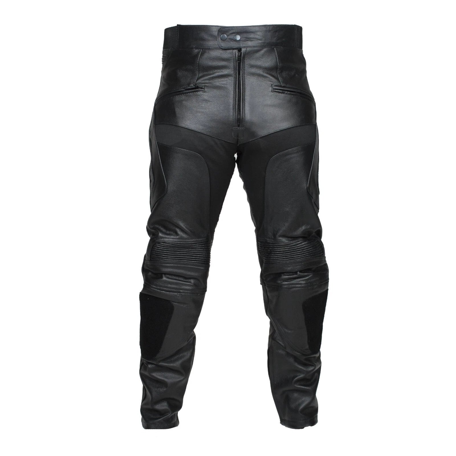Jeans moto en cuir de vachette Proto Leather 1265