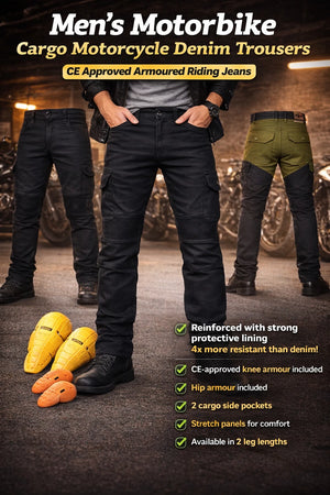 Jeans moto RK Sports New Stretch Cargo avec Kevlar