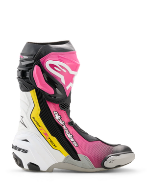 Bottes Moto Alpinestars Supertech R 2022 Grises Neuves