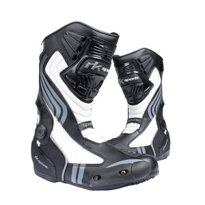 LV15 Motorcycle Motorbike Black Red Blue Leather Sports Race Boots Top Seller