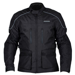 RKSports Style Style 2036 Motorbike Motorcycle Waterproof Jacket  BLACK