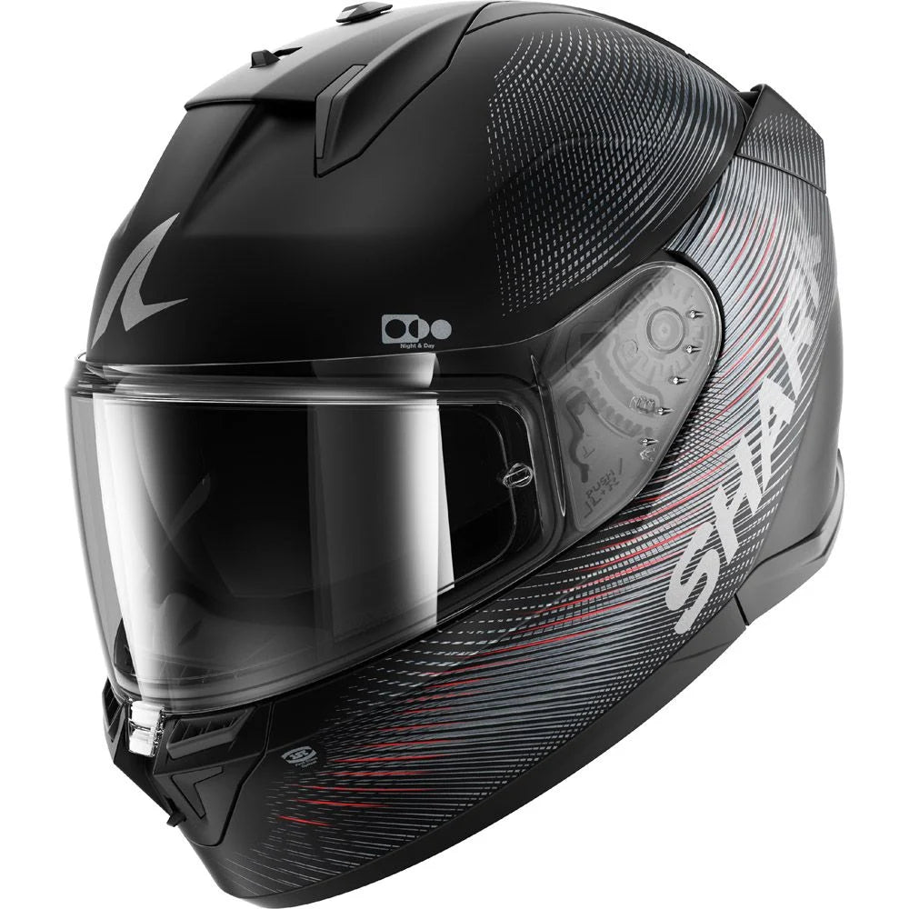 Shark D-Skwal 3 - SP Lyne KAR Full Face Moto Motorcycle Helmet
