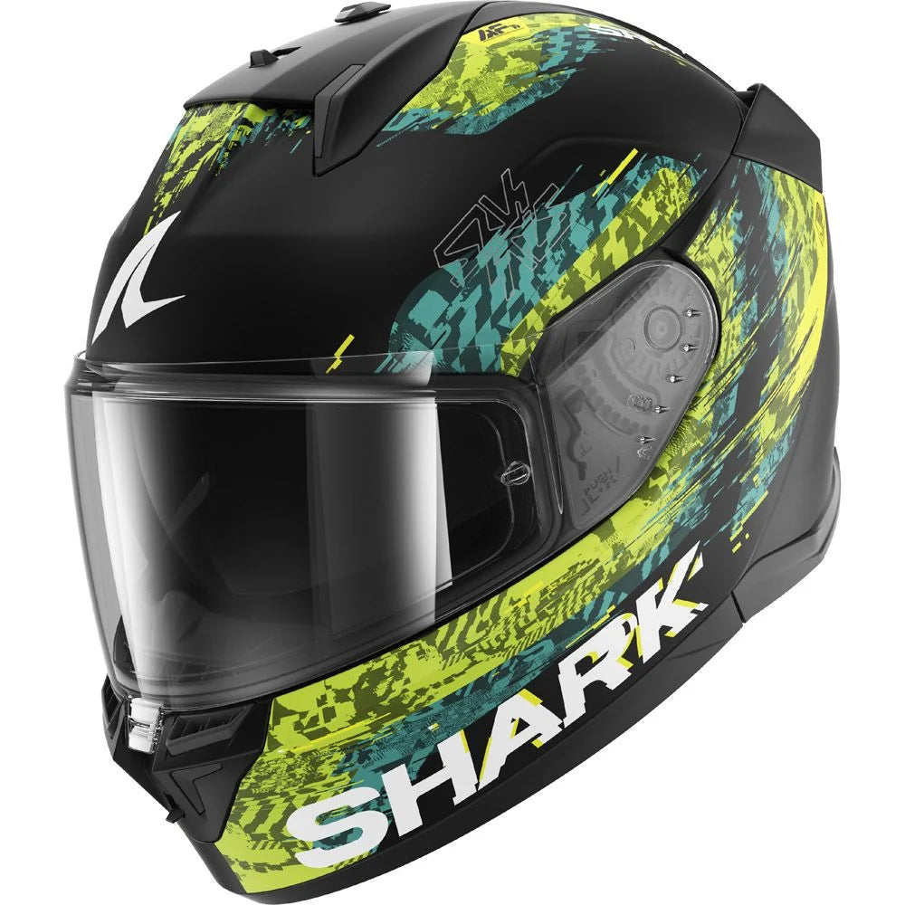 Shark D-Skwal 3 - SPEED-VIB MAT KGB Motorbike Motorcycle Helmet