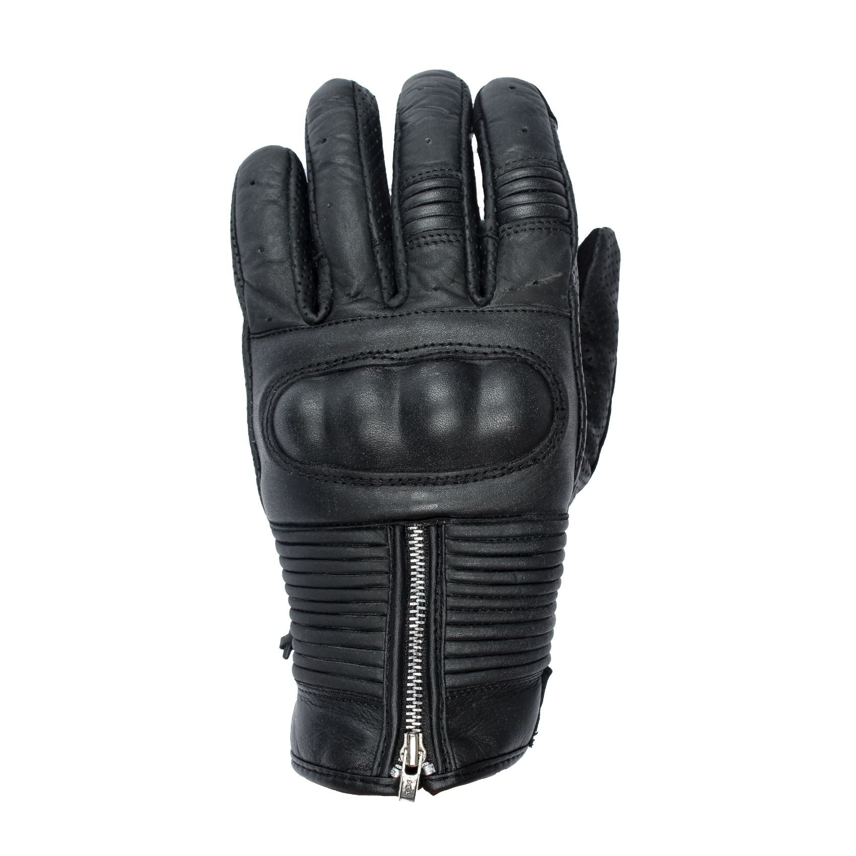 RKsports 420 Classic Summer Motorcycle Gloves – Breathable Cowhide Leather