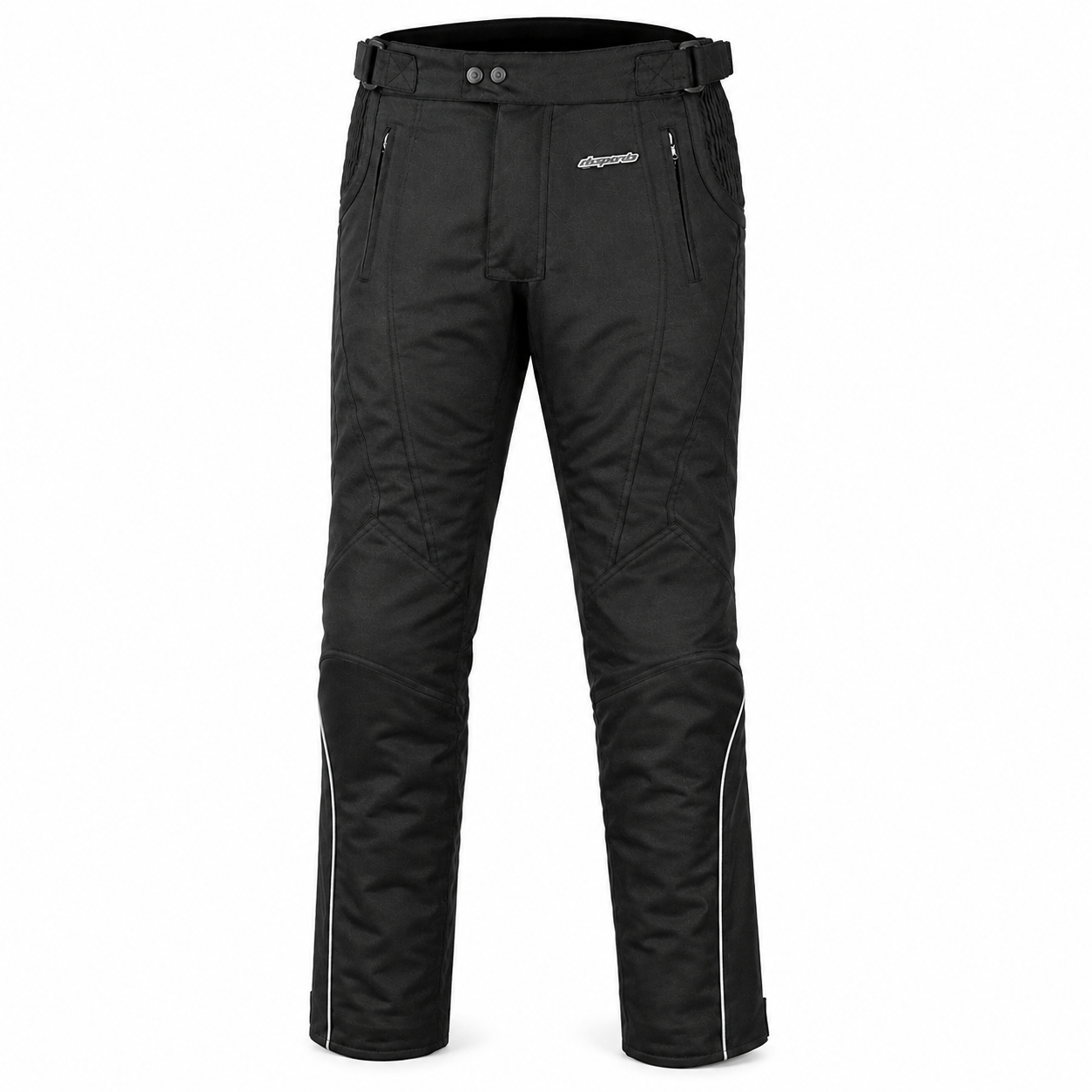 RKsports Airbourne Motorcycle motorbike Black Trouser with CE armour Cordura