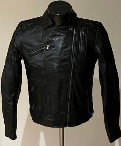 Rksports Ladies  Black Fashion Leather jacket