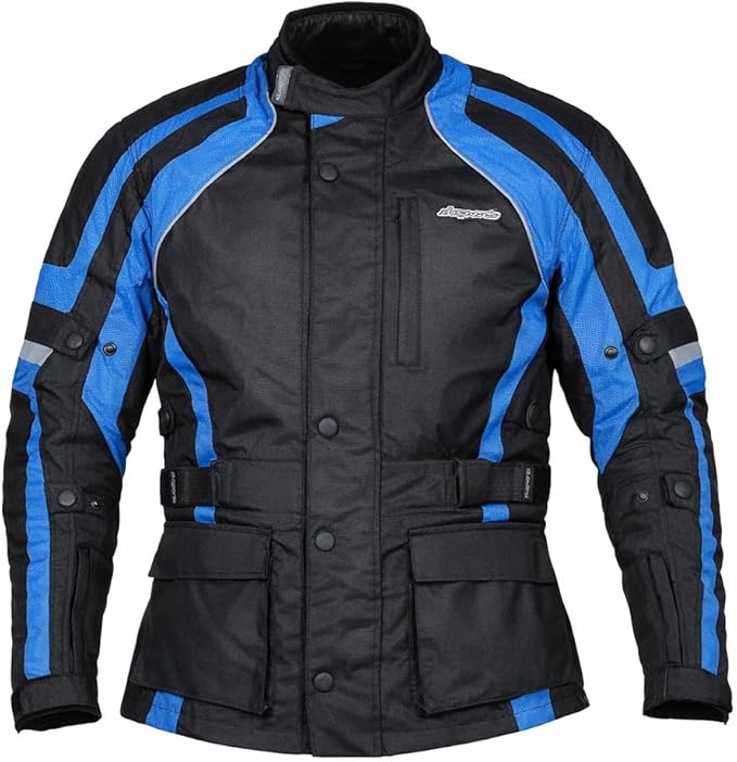 Blouson de moto en cuir RK Sports Leather Speed 7
