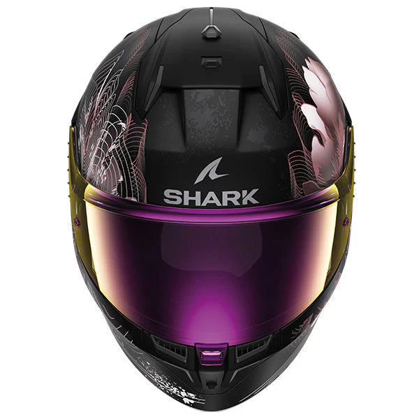 Shark D-Skwal 3 Mayfer Black / Anthracite / Chrome MotorcycleCrash FullFace ECE22.06Helmet