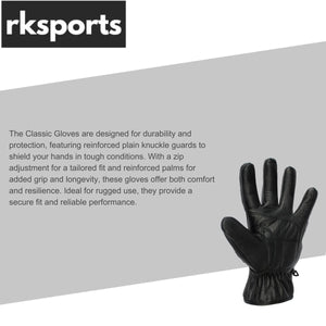 Summer  Leather style 1019 Perforated Motorcycle Motorbike Gloves