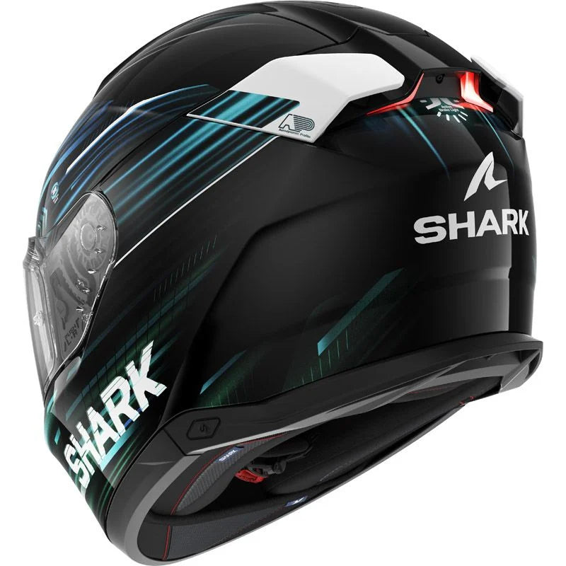 Shark D-Skwal I3 -  Light-Blur KBG Full Face Moto Motorcycle Helmet