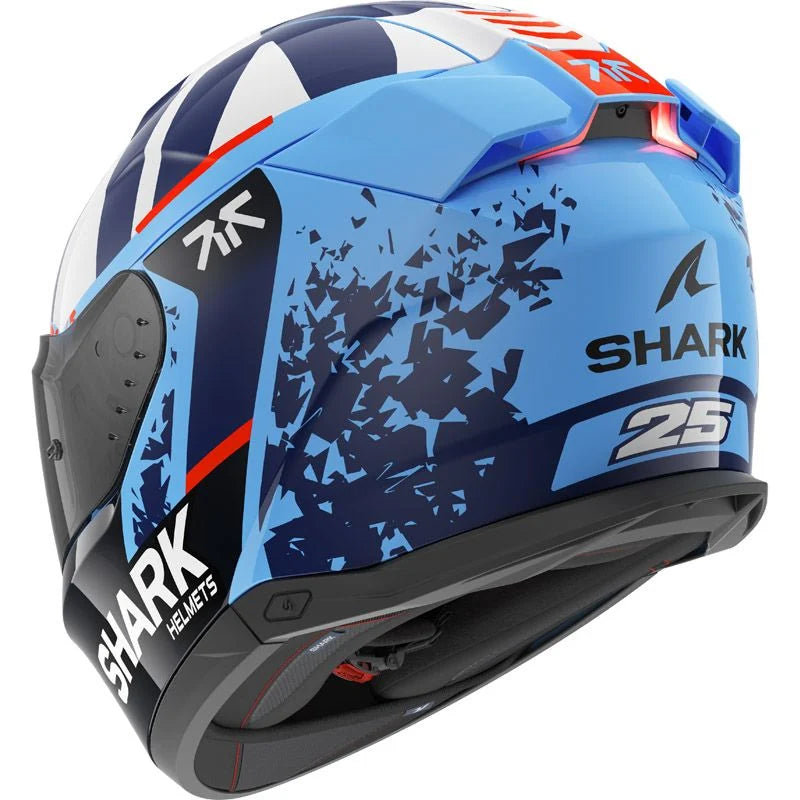 Shark D-Skwal 3 - Fernandez BBW  Full Face Moto Motorcycle Helmet
