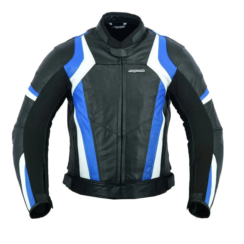 Blouson de moto en cuir RK Sports Leather Speed 7