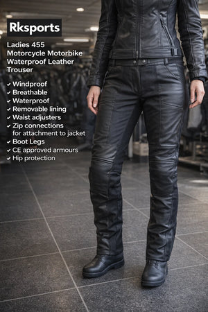 Pantalon de moto RK Sports Leather 455