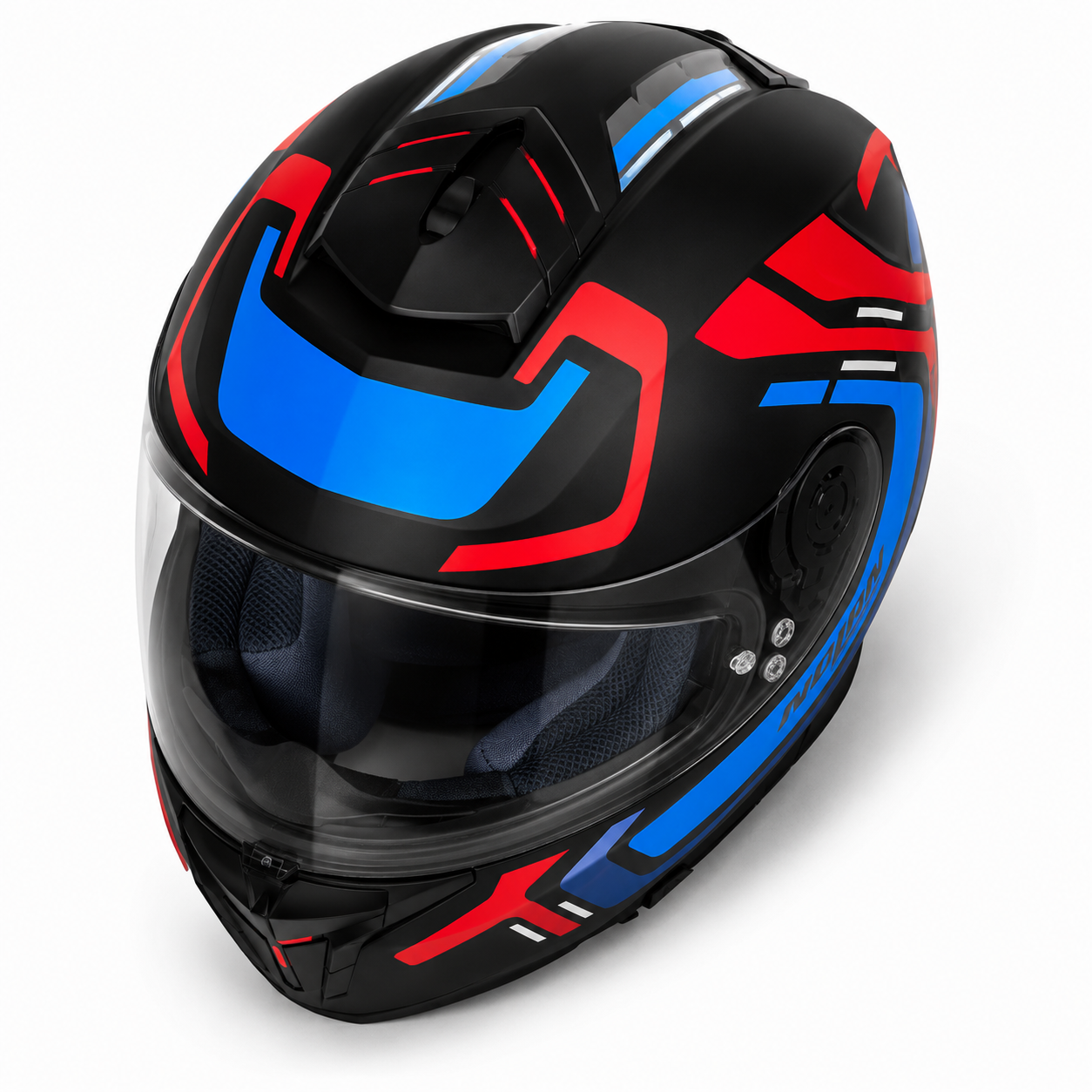 Helmet NOLAN N80-8 Ally N-Com Glossy Black / Blue / Red size xl