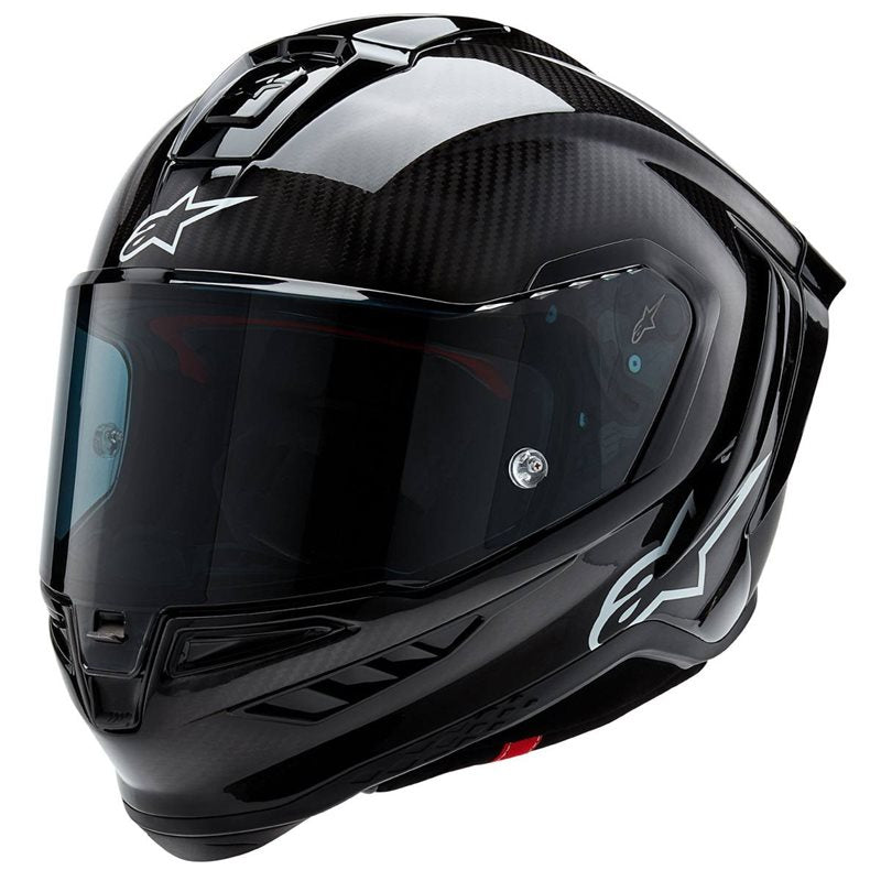 Alpinestars Supertech R10 Motorcycle Helmet (Black Carbon)