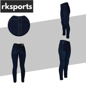 RKSport Women/Ladies Motorcycle Motorbike  Jeggings made with protective  Lining