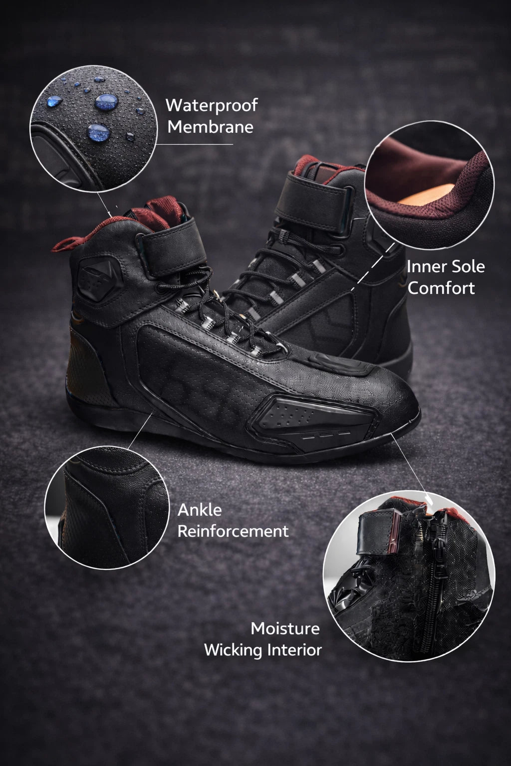 Bottes Moto Protectrices RK Sports Ixs Trainer
