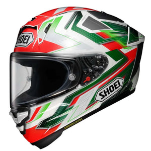 Shoei X-SPR Pro - Escalate - TC4 - Red/Green