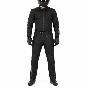 RKsports Airbourne Motorcycle motorbike Black Trouser with CE armour Cordura