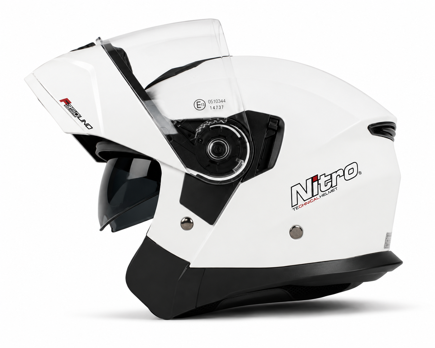 Nitro F350 Uno Flip Up Modular Motorcycle Helmet