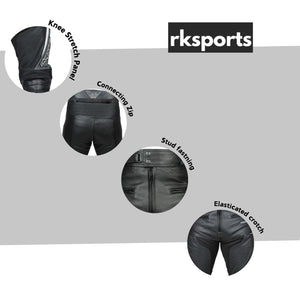 Leather Chief Motorcycle Trousers – Premium Cowhide Riding Pants