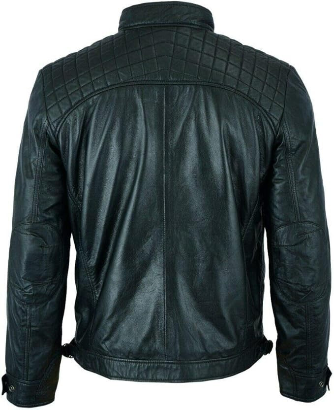 RKsports Mens Style Janner Fashion Leather Jacket