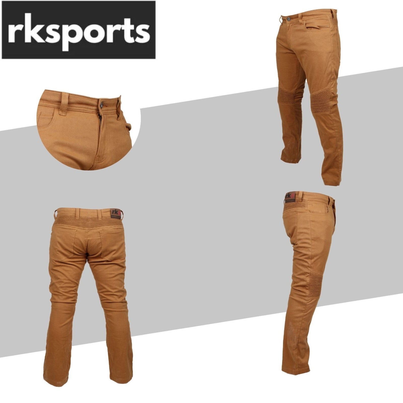 Men's Brown Cargo Trousers – Durable & Versatile Outdoor Pants