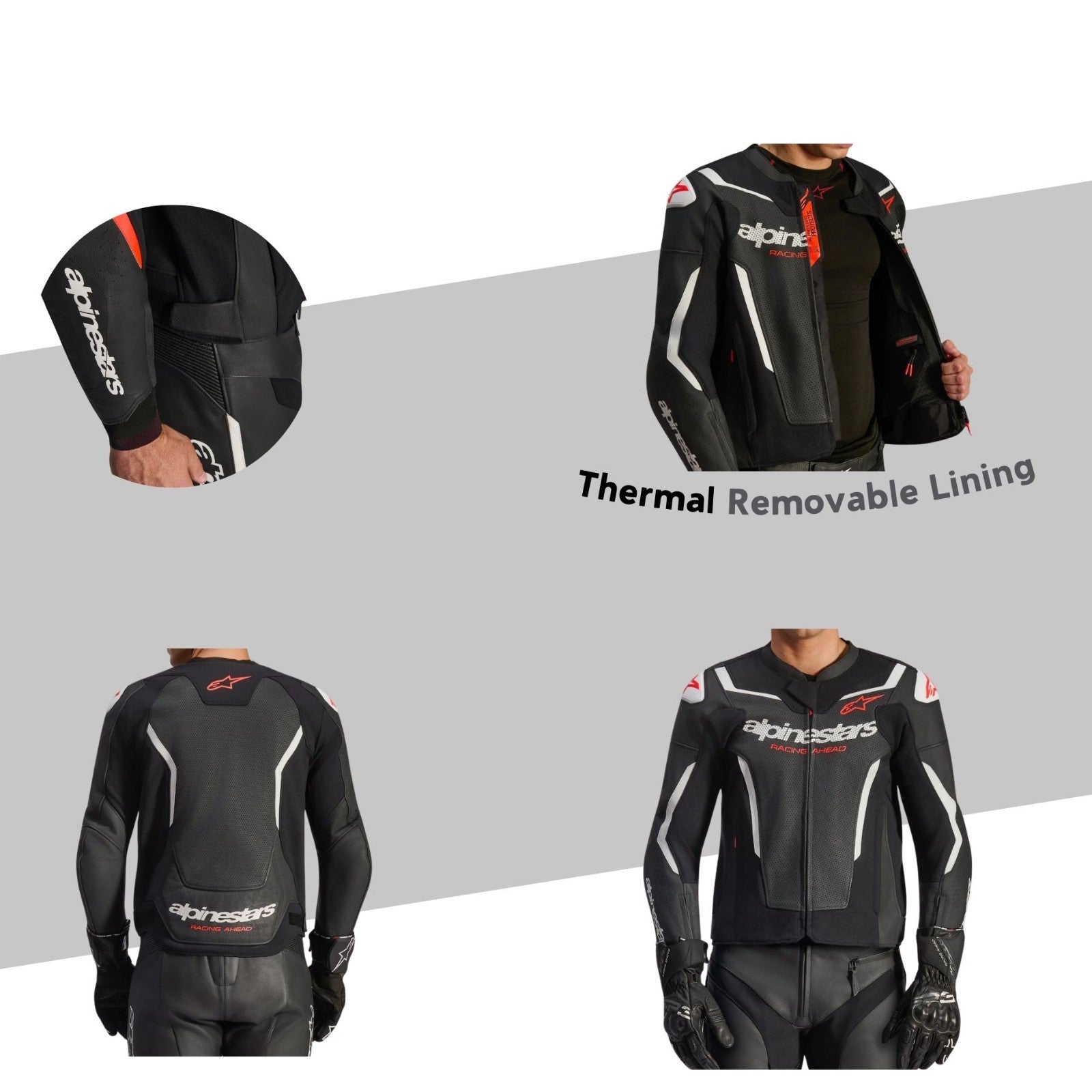 Alpinestars GP Force Leather Motorcycle Jacket