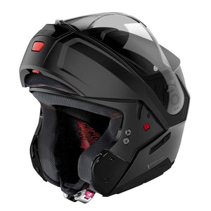 Nolan N90-3 Driller N-Com Modular Flip Front Motorcycle Helmet Black Red