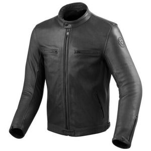 Revit Gibson Mens Leather Jacket Black Siz EU50